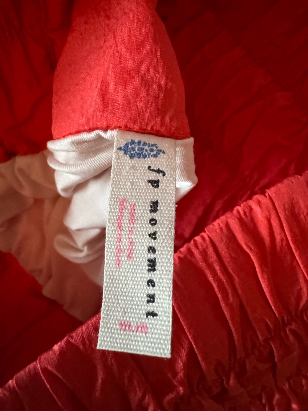 Free People Movement Orange Smocked Athletic Running Shorts Medium - Picture 4 of 7